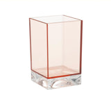 LAUFEN Becher KARTELL BOXY 70 x 70 x 120 mm kristallklar aus Kunststoff