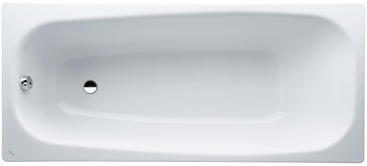 LAUFEN PRO Einbau-Badewanne 1700 x 750 mm Stahl weiß inkl. Schallschutz
