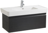 LAUFEN PRO A Waschtischunterbau 450 mm Wenge mit Schublade und Griffmulde