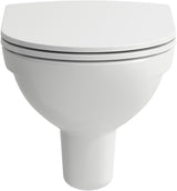 LAUFEN PRO PACK Wand-WC H820960 weiß spülrandlos mit WC-Sitz slim