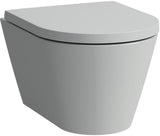 LAUFEN Wand-WC COMPACT KARTELL spülrandlos Tiefspüler weiß 490x370 mm