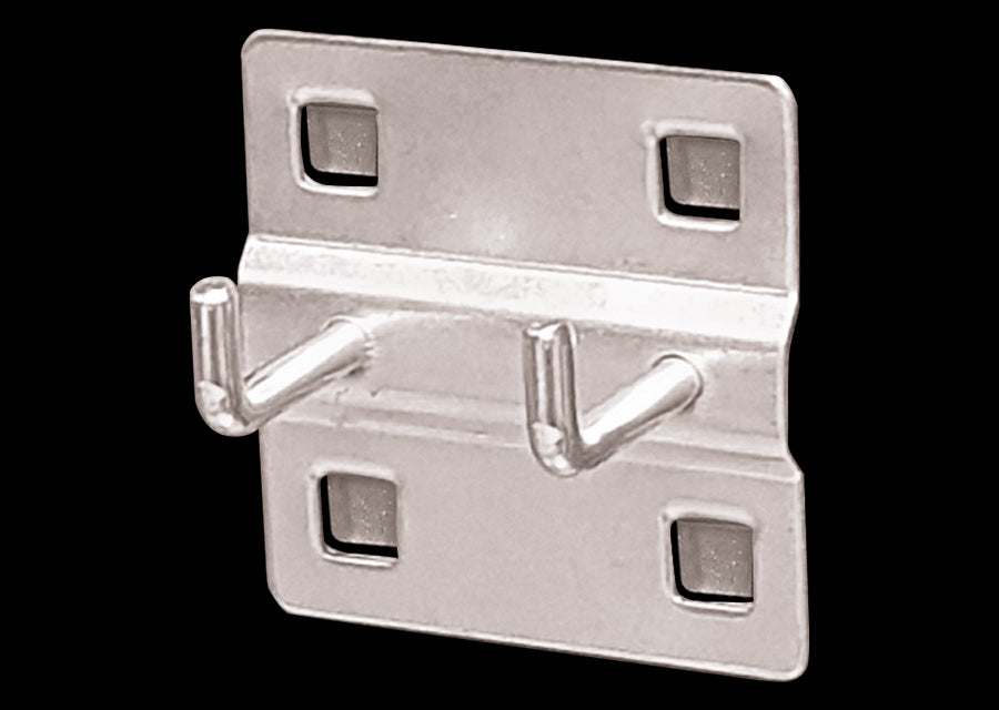 KING TONY Profi-Werkzeuge - Zehnerpack Doppelhaken, neues Modell - 56*65*35 mm 87E02061A