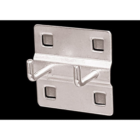 KING TONY Profi-Werkzeuge - Zehnerpack Doppelhaken, neues Modell - 56*65*35 mm 87E02061A