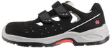BAAK Sicherheitssandale Hardy Mikrofaser S1P SRC ESD in Schwarz/Grau, Gr. 40