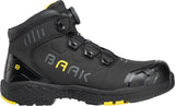BAAK Sicherheitsstiefel Alexander S3S ESD – Mikrofaser, schwarz/gelb, Gr. 38