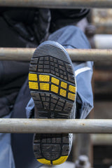 BAAK Sicherheitsstiefel Alexander S3S ESD – Mikrofaser, schwarz/gelb, Gr. 38