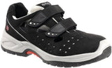 BAAK Sicherheitssandale Hardy Mikrofaser S1P SRC ESD in Schwarz/Grau, Gr. 40