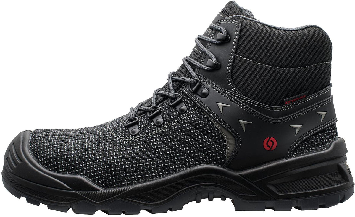 BAAK Sicherheitsstiefel Brandon S7S FO LG SR ESD – Putek-Textil, Stahlkappe, Gr. 38