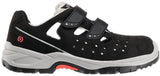 BAAK Sicherheitssandale Hardy Mikrofaser S1P SRC ESD in Schwarz/Grau, Gr. 40