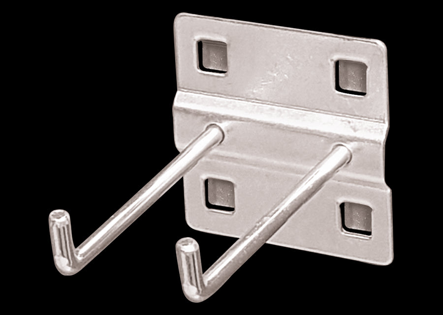 KING TONY Profi-Werkzeuge - Zehnerpack extralange Doppelhaken, neues Modell - 56*65*87 mm 87E02063A