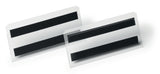 DURABLE Etikettentasche 100x38 mm transparent magnetisch für Metallflächen