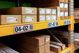 DURABLE Etikettentasche 100 x 38 mm selbstklebend transparent – scannertauglich & dokumentenecht