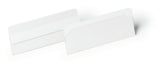 DURABLE Etikettentasche 100 x 38 mm selbstklebend transparent – scannertauglich & dokumentenecht