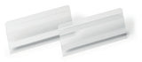 DURABLE Etikettentasche 100 x 38 mm selbstklebend transparent – scannertauglich & dokumentenecht