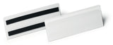 DURABLE Etikettentasche 100x38 mm transparent magnetisch für Metallflächen
