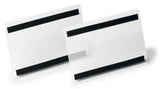 DURABLE Etikettentasche 100x38 mm transparent magnetisch für Metallflächen