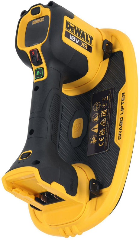 DEWALT Vakuum-Heber DCE590N-XJ ohne Akku – 120 kg Tragfähigkeit für Platten und Materialien