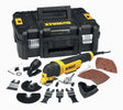 DEWALT Multifunktionswerkzeug DWE315KT 2x1,6° – 300 W, werkzeugloser Zubehörwechsel