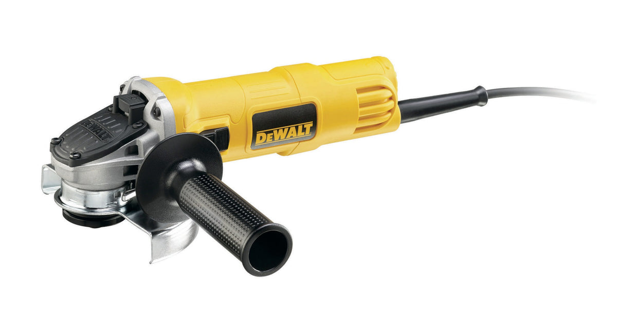 DEWALT Winkelschleifer DWE4057 125 mm 800 W mit Wiederanlaufschutz und Sanftanlauf