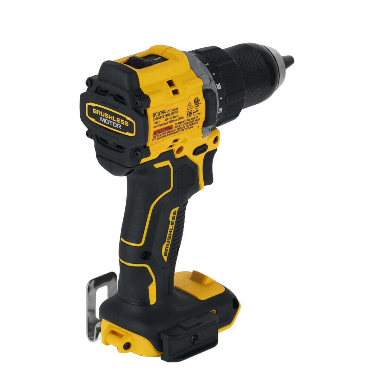DEWALT DCD794D2T-QW Akku-Bohrschrauber 18V 2Ah 74Nm bürstenlos