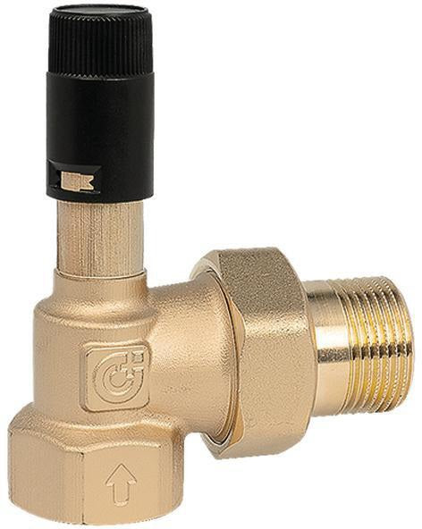 CALEFFI Differenzdruck-Überströmventil 3/4" einstellbar – Serie 518