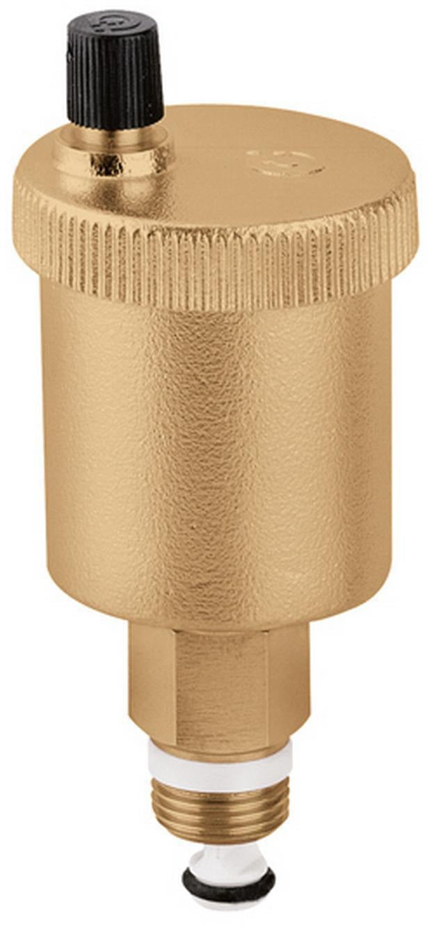 CALEFFI Automatischer Schnellentlüfter 3/8" AG mit Absperrventil Minical Serie 502