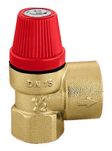 CALEFFI Membran-Sicherheitsventil 1/2" x 3/4", 3 bar – Serie 532 für Heizungsanlagen