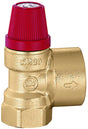 CALEFFI Membran-Sicherheitsventil 530 3/4" x 1" 3 bar für Heizungsanlagen