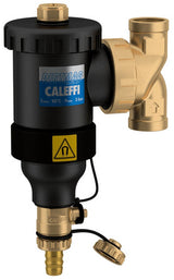 CALEFFI Schlammabscheider DIRTMAG mit Magnet, Technopolymer 3/4" IG – für Heizungsanlagen