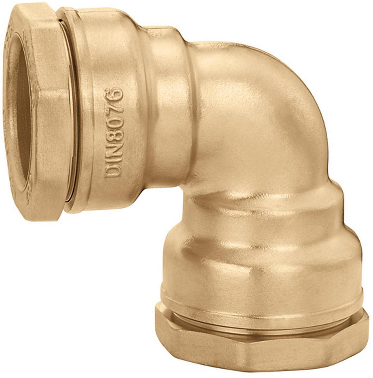 CALEFFI Winkelverschraubung 866 für PE-Kunststoffrohr 20 mm aus Messing
