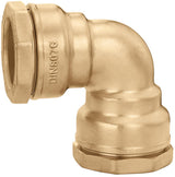 CALEFFI Winkelverschraubung 866 für PE-Kunststoffrohr 20 mm aus Messing