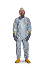 DUPONT Schutzoverall Tychem® 6000 F Gr.L grau PSA III – Chemikalienschutz Typ 3B-6B