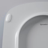 DURAVIT WC-Sitz DuraStyle Weiß mit Edelstahl-Scharnieren, Duroplast, abnehmbar