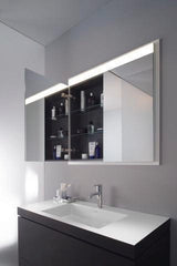 DURAVIT Einbauset Licht & Spiegel – Montagerahmen für Badmöbel, 139 x 661 x 810 mm
