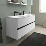DURAVIT Sivida Spiegelablage 1200 mm in Chrom/Weiß Hochglanz – Ablage mit Befestigungsmaterial