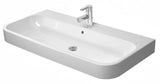 Duravit Möbelwaschtisch Happy D.2 1000x505mm weiß mit Überlauf und Hahnlochbank