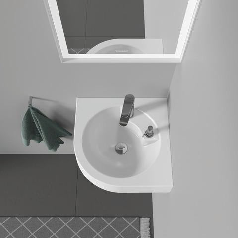 DURAVIT Universal Einbau Seifenspender 300 ml für Waschtisch, Chrom
