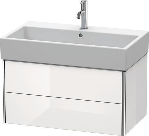 Duravit XSquare Waschtischunterbau 784 mm, wandhängend, 2 Schubkästen, s-matt, für Vero Air
