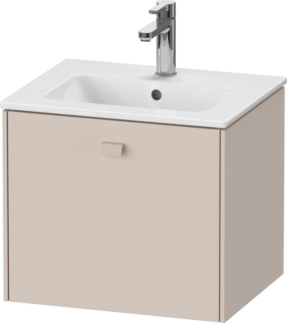 DURAVIT Waschtischunterbau Brioso 520 mm wandhängend weiß matt mit 1 Auszug und Soft-Close