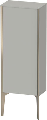 Duravit XViu Halbhochschrank 890 mm betongrau matt, wandhängend, Push-Open, Soft-Close