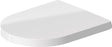 DURAVIT ME by Starck WC-Sitz ohne Absenkautomatik Weiß Duroplast Edelstahl-Scharniere