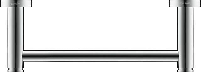 DURAVIT D-Code Wannengriff 200 mm Chrom – Wandmontage Haltegriff aus Metall