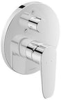DURAVIT B.1 Einhebel-Wannenmischer Unterputz mit Umstellventil, Keramikmischsystem, Chrom