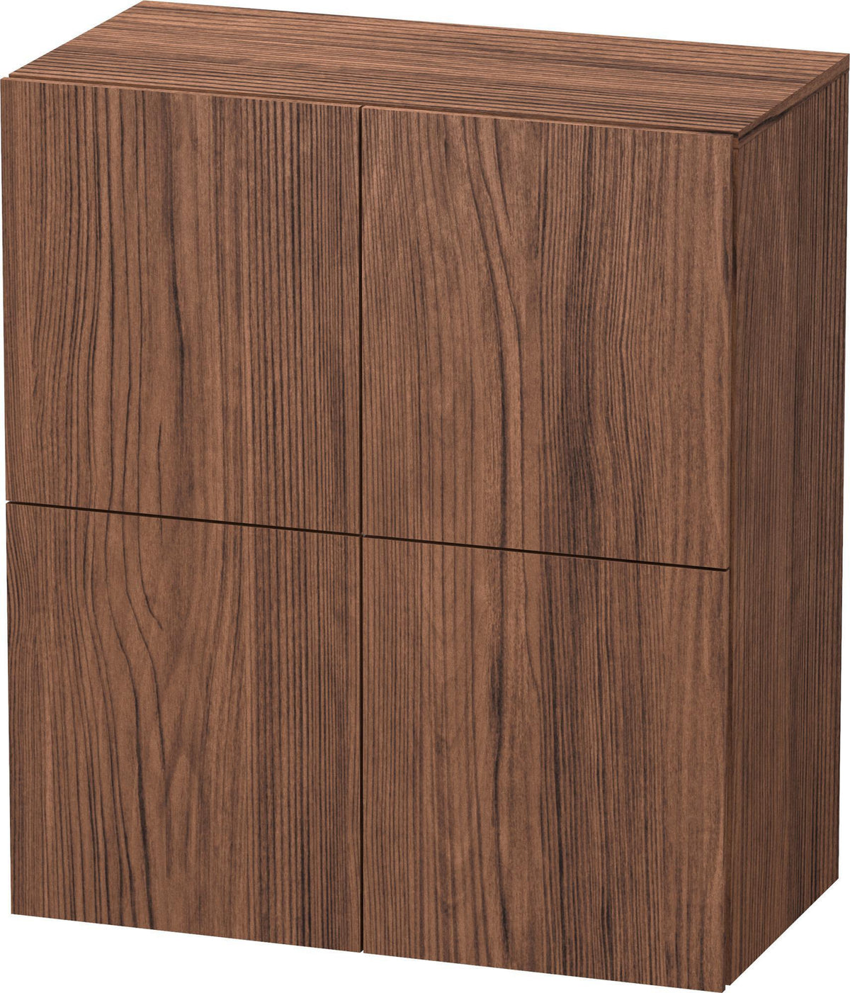 Duravit Halbhochschrank L-Cube 363x700x800 mm, 2 Türen, Betongrau Matt, wandhängend
