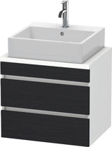 DURAVIT DuraStyle Konsolenunterschrank 600 mm betongrau matt mit 2 Schubkästen und Soft-Close