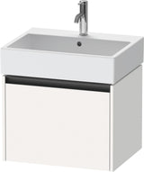 Duravit Ketho.2 Waschtischunterbau 584 mm betongrau matt – wandhängend, 1 Auszug, Soft-Close