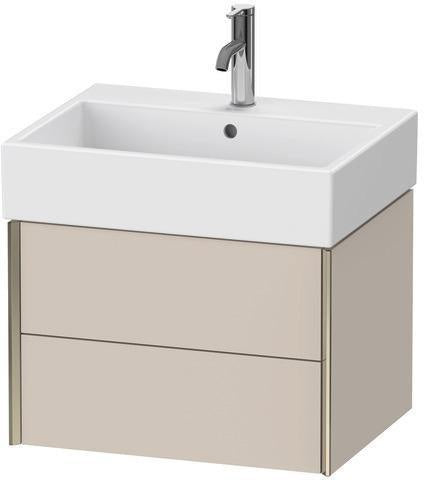 Duravit Waschtischunterbau XVIU 584 mm 2 Schubkästen SiPro Cha ma ta s-matt