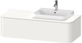 Duravit Happy D.2 Plus Waschtischunterbau 1300 mm taupe supermatt mit Innenbeleuchtung
