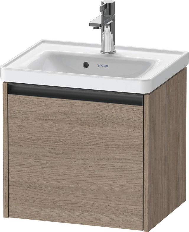 Duravit Ketho.2 Waschtischunterbau wandhängend 484 mm Eiche Terra Matt mit 1 Auszug