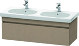 Duravit DuraStyle Waschtischunterbau 1150 mm wandhängend, 1 Auszug, weiß matt – mit Soft-Close